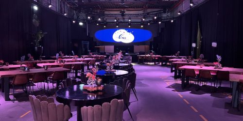 Opbouw 3 daags event speciale mijlpaal