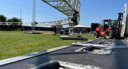 Opbouw corporate festival