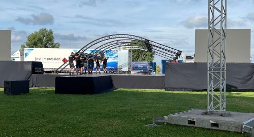 Opbouw corporate festival