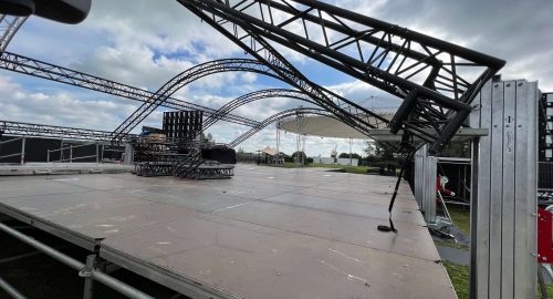 Opbouw corporate festival