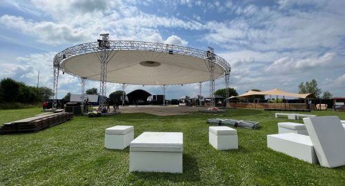 Opbouw corporate festival