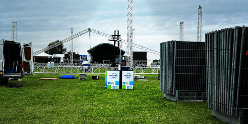 Opbouw-personeelsfestival