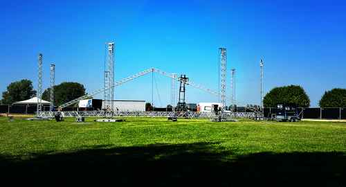 Opbouw-personeelsfestival