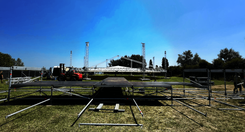 Opbouw-personeelsfestival