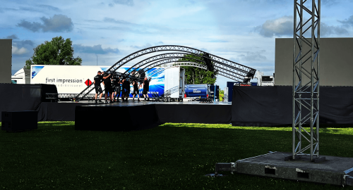Opbouw-personeelsfestival