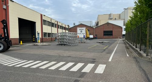 Opbouw 3 daags event speciale mijlpaal