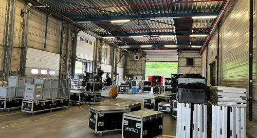 Opbouw 3 daags event speciale mijlpaal